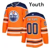 PERSONALIZZATO PERSONALIZZATO Edmonton Uomo Donna Youth Oilers Maglie da hockey 55 Dylan Holloway 18 Zach Hyman 91 Evander Kane 13 Jesse Puljujarvi 56 Kailer Y