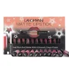 612 pezzi moda donna rossetto liquido opaco set sexy zucca rossa velluto lucidalabbra strumento di bellezza impermeabile a lunga durata 240102