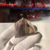 장식 인형 20pcs 자연 스모키 쿼츠 피라미드 차 크리스탈 보석 석재 에너지 치유