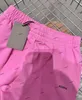 2025 merkkleding kinderen katoenen joggingbroek hoge kwaliteit effen kleur modieuze broek herfst winter roze stijl casual sportkleding broek topmerk