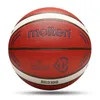 Molten basketbollar Officiell storlek 765 PU Material Kvinnor utomhus inomhus match träning basket med gratis nettsäck nål 240102