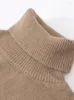 Women's Sweaters Korean Pure Wool Cashmere Sweater Women Turtleneck Knitted Pullover Female All-match Winter Casual Loose Thick