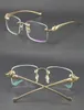 بيع سلسلة النمر المعدنية Rimless Panther البصرية 18K GOLD GOLD SEPPER