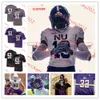 Bryce Gallagher Jaheem Joseph Northwestern Football Jersey Conrad Rowley Stitched Mens 9 Jeremiah Lewis 65 Jackson Carsello Northwestern Wildcats Jerseys