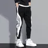 Мужские брюки, осенние корейские брюки для бега с плюшевой подкладкой, военные брюки-карго, повседневные спортивные зимние утолщенные спортивные брюки 240102