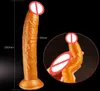 Silicone líquido feito grande vibrador realista com ventosa cavalo vibradores pênis para mulheres sexo anal vibradores dongs brinquedos sexuais para coup4968728