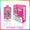 HIT BAR 15000 2.Puffs: 15000 puffs Capacity 23ml e liquid Rechargeable battery with type-c port 500Mah Battery Capacity bang