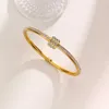 En klassisk Kajia -stjärna fulla sky två rader med diamantarmband herr- och kvinnors mode Nya armband 18K Gold Rose 8n1z