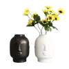 Nordic INS Style Twórcza osobowość twarz Wazon Nowoczesne minimalistyczne usta Ceramiczne kwiatowe domowe księgarnie ozdoby 21043806189