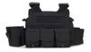 Taktyczne 6094 Molle Vest Combat Body Armor Vest Army Paintball Wargame Talerz Płyta łowiecka Akcesoria 9308628