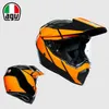 Casques Moto AGV Moto Design Moto Sécurité Confort Micro Défaut Agv AX9 Fibre De Carbone Pull Off Road Vehicle Hommes Double Usage Casque Intégral 4GF2