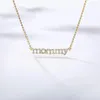 خطاب موم شخصي جديد Zircon Netclace قلادة للنساء Crystal Choker Chain Jewelry عيد ميلاد عيد ميلاد GIF3411