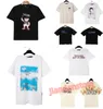 T-shirts pour hommes T-shirt pour hommes Graffiti Palms Palmangel City Designer Limited Jet d'encre Lettre Impression Voilier à manches courtes Casual Hip Hop T-shirts LTYW