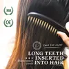 Szerokie zęba włosy grzebień przeciwstatyczny do drewna grzebienia do stylizacji szczotka do włosów dla kobiet pędzel do masażu akupunktury.