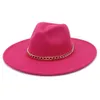 Sombrero Fedora de lujo para hombre y mujer, decoración de boda, pegatina, accesorios de diamantes, sombrero de Panamá, sombrero de invierno, 240102