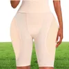Large Size High Waist Shaping Pants Hip Enhancer Padded Shaper Panties Silicone Hip Pads Shemale Transgender Fake Ass Enhancer Und6890900