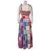 Arbeitskleider DPSDE 2024 Sommer Damen Mode Temperament Pendeln Gitterdruck Schnürweste Rock 2-teiliges Kleid-Set