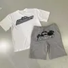 T-shirts pour hommes T-shirt à manches courtes d'été T-shirt pour hommes Costume Trapstar Designer Tshirt American Hip Hop Sweat-shirt en coton Pantalon Ensemble Oversize Pull Tee TXNJ