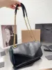 Bolsas luxuosas Loulou Puffer Mulheres Designer Couro Preto Corrente de Grande Capacidade Crossbody Bolsa de Ombro Acolchoada Bolsas Mensageiro Bolsa Carteiras de Compras Totes