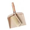 سطح المكتب Dustpan Mini Keyboard Brush Brush Brick Completing Home Accessory Wooden Supplies 240103