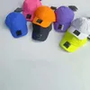 Kapelusze regulowane dzieci maluch snapback letnia piłka czapki szybkie suche czapki baseballowe solidny kolor chłopcy dziewczęta