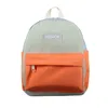 Cartable d'automne de Style coréen, Mini sac à dos de couleur contrastée, beau sac à dos léger pour garçons et filles, 240102