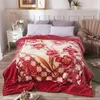 Cobertores de lã pesados cobertores rei duplo - macio quente espesso de massa de visita canteiro raschel para presentes de inverno de outono