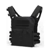 Jaktjackor Två EVA -kuddar Lätt taktisk JPC Molle Vest CS Field Paintball Training Protective Plate Carrier