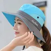 Fishing Hat Sun UV Protection UPF 50 Sun Hat Bucket Summer Men Women Large Wide Brim Bob Hiking Outdoor Hats with Chain Strap 240102