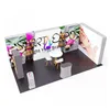 Forfait portable de stand de marchandisage de marque 10x20 pour les campagnes de promotion des ventes