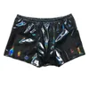 Sous-vêtements à la mode Shorts culotte mince protection peau-touchant mâle couleur pure discothèque scène