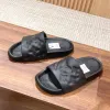 2024 New Fashion Rubber Slipper Women Mens Mens Luxurys Designer Sandal Chaussures Place Slide Sandale Loafer White Casual Shoe Lady Gift Summer Flat High Quality Sliders Mule