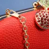 حقائب المساء شخصية أزياء شخصية Lychee Pu عشاء Bag Bag Luxury Womet Wedding Wedding Proses و Handbag Counter Counter Designer