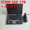 Per BMW ICOM A2/ICOM A3/ICOM PROSSIMO 2024.03V SW win10 1tb HDD SSD ESYS Ingegnere Diagnosi di Programmazione Fit d630 Del Computer Portatile