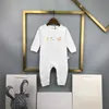 Kids Designer Clothes 100% Cotton Newborn Romper Boy Girl Infant Bodysuit Baby Rompers Children Luxury Onesies Jumpsuits Babies Long Sleeve smekids CXD240133-6