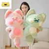 Dolls Plush Dolls AIXINI 6090cm Cute Dudu Meow Doodle Cat Kitten Kawaii ie Toy Fluffy Animal Doll Birthday Gift Friends Stuffed 221208