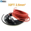 Solar 19ft/32ft 2,5 mm²/6mm² Solkabel PV Photovoltaic Extension Cable Black+ Red Parallel 12V Solar Panel/Cell/System/Module DIY