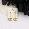 8004stylish retro bow petal earrings with box, diamond silver 18K gold-plated women and girls Valentine's Day wedding jewelry gift