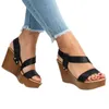 Wig Zomer 2024 Vrouwen Sandalen Causale Mode Strand Hakken Schoenen Open Teen Designer Lady Big Size 35-43 7826