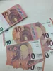 Festive Party Supplies Top Quality Prop Euro 10 20 50 100 Copy Toys Fake Notes Fake Cash Copy Money Actual 1:2 Size