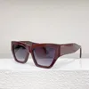 Designer lyxiga solglasögon metallacetatfiber 0435 mode solglasögon utomhus strandkör resor solglasögon med originallåda