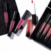 612 pezzi moda donna rossetto liquido opaco set sexy zucca rossa velluto lucidalabbra strumento di bellezza impermeabile a lunga durata 240102