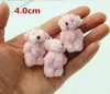 10pc 4colors 40 سم مشتركة Mini Teddy Bear Plush محشو بربع الزفاف لعبة دمية ملحقات الشعر ديكور الدمى الدمية 5766327