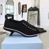 Luxo outono e inverno desfile de moda botas femininas plataforma designer bota couro preto salto grosso mulher botas