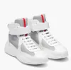 2024 High-Top-Freizeitschuh Herren Americas Cup Sportschuhe Fahrrad Stoff Lackleder Sneaker Mann Plattformsohle Mesh Breath Trainer Großhandel Mann Wandern Aufwachen EU38-46