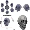 Party Masks Area 51 Alien Helmet Mask Halloween Cosplay Horror Funny LaTex Fl Headdress Mascaras Costume Masquery 230901 Drop Delive Dhnuz