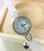 23mm 2024 new luxury drop water quartz watch serpent boheme mother pearl shell Diamond wristwatch vintage round ball shell clock