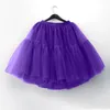 Röcke Mesh Ball Kleid Frauen Einfarbig Halb Rock Kurze Kleidung Tanzen Party Elegante Patchwork Stil Vintage Mini Tutu