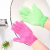 Gants de douche lavage de bain lavage époutteur exfoliant le corps du corps gant