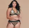 Plus Size Sequins Micro Shiny Bikini Push Up Swimwear Bathing Suit Strappy Swimsuit Bandage Bikinis Women Y2003193692442